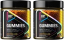 Performance Sports Gummies - Mental klarhet og øye helsestøtte, Sour Citrus Jujube Flavor, Kognitiv fokus og visjon Care Supplement, 80 Gummies (pakke på 2) 160 Total Gummies- 40 Services
