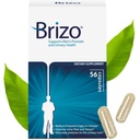 Brizo prostata helse kosttilskudd for menn - Herbal Capsules for menn Urin helse - Redusere hyppig urinasjon - 1 måneds forsyning