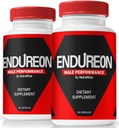 NutraRize (2 Pack) Endureon piller - Daglig støtte formel med premium ingredienser for å hjelpe opprettholde menns energi, ytelse og daglig helse | Easy-to-Ta Capsules (120 kapsler)