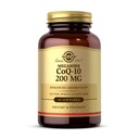 Solgar Megasorb CoQ-10 200 mg, 60 Softgels - Støtter hjerte- og hjernefunksjon - Coenzym Q10 Supplement - Forbedret absorpsjon - Glutenfri, Dairy Free - 60 Serveringer