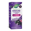 Naturens vei Sambucus Elderbær Immun Syrup, Elderberry ekstrakt C og sink med Propolis & Echinacea for immunstøtte*, Glutenfri, vegetarisk, 4 Fl Oz