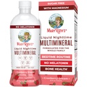 MaryRuth Organics flytende nattetid Multimineral | Ingen Melatonin | Bedtime rutine | Magnesium Citrat | Kalsium | Zink | Vitamin D3| Tilgjengelig i 4 Flavors | Vegansk | Sukkerfri | Glutenfri | 32 Oz