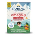 Nordic Naturals Nordic Omega-3 Fishies, Tutti Frutti - 36 Fisk - 300 mg Total Omega-3s med EPA & DHA - Helse, Mood, Visjon & Immunsystem - Non-GMO - 36 Services