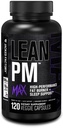 Jacked Factory Lean PM Max - høy-performance vekttap, søvn støtte, fettforbrenner, & Appetitt Suppressant for menn og kvinner w / melatonin, magnesium, karnipure, & Ashwagandha - 120 Diet piller