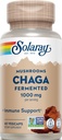 SOLARAY Fermentert Chaga Moshroom 1000 mg | Sunn immunfunksjonsstøtte | 30 Services | 60 Vegkaps