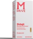 Mdrive Shilajit Kapsler for menn | 30 serveringer av høy renhet PrimaVie Shilajit for energiforsterkning og immunstøtte, 60 Shilajit Kapsler