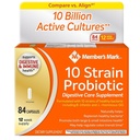 Member's Mark 5X Probiotic Digestive Care Supplement - 2/42ct. Flasker