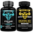 Prime Labs L Arginin (60 ct) + Kreatin HCl kapsler (60 ct)