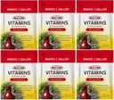 Durvet 6 pakke vitaminer og elektrolytter for fertil, 5 gram, gjør 6 galloner