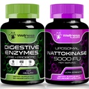 WELLNESS LABSRX Digestive Enzymer Kapsler ® Nattokinase Kapsler