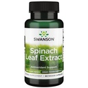 Swanson Spinat Leaf ekstrakt - Herbal Supplement Fremme generell helse - Grønn Mat Formel w / Benefial Thylacoider & Klorofyll - (60 Veggie Kapsler, 650 mg Hver)