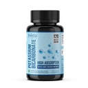 Kalium Supplement 1020mg høy absorpsjon Kalium Bikarbonat- 120 kapsler støtter elektrolytbalanse, nyre- og beinhelse
