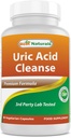 Beste Naturals Uric Acid Cleanse vitaminer for menn og kvinner - 90 Veggie Capsules (90 greve (pakke med 1))