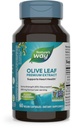 Naturens måte Olive Leaf, Premium Extract, støtter hjertehelse*, 20% Oleuropein, 250 mg per porsjon, ikke-GMO-prosjekt verifisert, 60 Vegankapsler (pakke mai Vary)