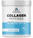 Gamle Ernæring kollagen peptider, collagen peptider pulver, uslaveret hydrolysert kollagen, støtter sunn hud, ledd, gut, keto og paleo vennlige, 28 serveringer, 20g collagen per servering