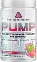 Core Nutritionals Pump Full-Spectrum Non-Stimulant Pre-Workout, med N03T Nitrat, Peak02, Alpha GPC, for maksimal pumpe, styrke og ytelse 20 Services (Apple Guava)