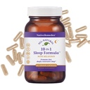 Native Remedies 10-i-1 naturlig søvnhjelp for voksne og barn 4+ – Herbal søvntilskudd med melatonin 5 mg, magnesium, valerisk rot, kamille & L-tryptofan – ikke-habit forming, vegansk, 60 kapsler