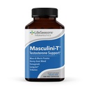 LifeSeasons Masculini-T - Testosteron Support Supplement - forbedrer mentale og fysiske aspekter av seksuell og atletisk ytelse - støtter normal erektil funksjon - forbedre Libido - 180 kapsler