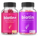 NutraChamps Biotin + & Biotin. Den komplette duo for hår, hud og negler.