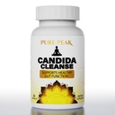 Candida Cleanse - Gut & Colon støtte (60 kapsler) - for menn og kvinner - Naturlige urter for intestinal Detox - Oregano Leaf, Wormwood, Black Walnut, Caprylic Acid