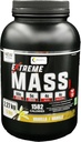 Ekstrem Mass Gainer Muscle Builder, 5 lb (2,27 kg) Lav sukker høy kalorier for Intense Workouts (Vanilla)