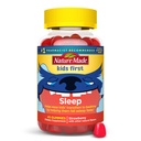 Natur laget barn første søvn melatonin gummier, 100% narkotika-fri søvnhjelp, barn sove gummer for hvilelig søvn, 45 teller