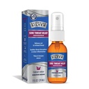 Suverene Silver Sore Throat Spray - Colloidal Silver Throat Spray, immunstøtte Supplement for voksne og barn, daglig bruk flytende Argentum Nitricum løsning - 1 fl oz (30ml)