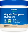 Nutricost Organic Cordyceps pulver 100 gram - USDA sertifisert organisk, ikke-GMO, Glutenfri