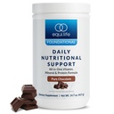 Equilife Daily Nutritional Support, Alt-i-Et Multivitamin Måltid Erstatning, ren sjokolade Flavor, 15G Plant Protein, støtter generell velvære inkludert energi, digestion, & hud, 14 Serverings Tub