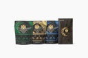 Koa Kava Premium prøvesett: Medium Grind Tongan, Vanuatu Waka og Fijian Waka Kava pulver
