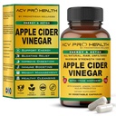 ACV Pro Apple Cider Vinegar Kapsler Certified Organic med mor ACV piller Detox renser syre Reflux Relief Support Supplement Ginger Root Cayenne Pepper pulver
