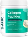 Shapiro MD hårveksteksperter kollagen peptider pulver, kollagen pulver Supplement for hår, hud, negler og felles støtte, I & III Hydrolysert kollagen for enkel absorpsjon, 11g kollagen - 16 oz.