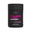 Livingood Daily Collagen + felles støtte, Grass Fed Multi Collagen Peptider I III V X med hyaluronsyre, felles støtte supplement for kvinner og menn, hår hud negler, keto & glutenfri, 120 kapsler