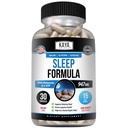 Kaya Naturals - søvn støtte formel med Melatonin - støtte støtte vitamin Supplement - søvn stress og humør støtte - L-tryptophan, lidenskap Blomster, Ashwagandha og mer (30 greve)