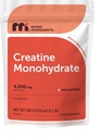 Øyeblikkelig kreatinmonohydrat pulver 500 gram (1,1 Lb), 5000 mg per serv, mikronisert kreatinpulver, ikke-flavorert, ren, ingen fyllstoff, keto & vegan, enkel oppløse pre trening for kvinner og menn