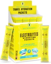 KEY NUTRIENTS Electrolytes pulverpakker 20 Pack - Ingen sukker, forfriskende sitronade, Hydration Packets med elektrolyt pulver for forfriskende elektrolyt drikkmiks pakker - Zero kalorier