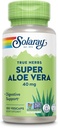 SOLARAY Super Aloe Vera Gel 8000mg | naturlig forekommende aminosyrer, vitaminer, mineraler, enzymer og antioksidanter for sunn digestion støtte | 100 CT