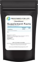 For livet L glutation pulver, ren Redusert glutation, tripeptid av aminosyrer glycin, glutamin og cystein, antioksidanter Supplement for immunstøtte (0,5oz / 14 g)