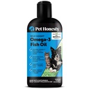 Kjæledyr Ærlig Omega 3 Fiskeolje for katter og hunder (16oz), Wild Caught Omega 3 Fiskeolje for hunder Hud og Coat Supplement, Støtter Shedding, Hud & Coat, Immunitet, Felles, Hjerne & Hjerte, EPA + DHA