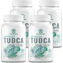 Avansert TUDCA 1100mg - Ultra styrke Bile Salt TUDCA Supplements, tredje part testet TUDCA Liver Kosttilskudd for Liver Cleanse Detox og Reparasjon, 240 kapsler (pakke med 4)