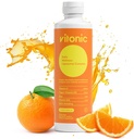 Liposomal vitamin C 1000mg væske – Familieimmunitetsstøtte | Opp til 5× Høyere absorpsjon | Multivitamin med D3, B12, Sink | Collage & Recovery Support | Vegan, Sukkerfri | 30 Serveringer