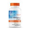 Doktorens beste høy absorpsjon coQ10 med bioperin, vegansk, glutenfri, naturlig befruktet, hjerte helse og energiproduksjon, 100 mg 60 Veggie Caps