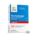 Terry naturlig vegtomega - Supplement med EPA & DHA - Omega-3 tabletter for hjernen og hjertet helse støtte - ernæringsmessig Supplement med essensielle fettsyrer og peptider - 60 tabletter