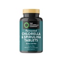 Fermentert Klorella & Spirulina tabletter, Klorophyll, Grønn Superfood, Algae Supplement, Heavy Metal Detox, Immun støtte, Broken cellevegg, 1350 tabletter, ikke-GMO, Vegan