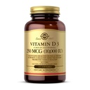 Solgar vitamin D3 (Cholecalciferol) 250 MCG (10 000 IE), 120 Softgels - Hjelper å opprettholde sunne bein og tenner - Immunsystem Support - Ikke GMO, Glutenfri, Dairy Free - 120 Serveringer