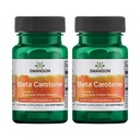 Swanson Beta-Caroten - Vitamin A Supplerende immunhelse, øye og hud helse - Naturlig velvære formel - (250 Softgels, 3000mcg Hver) (2 Pack)