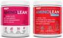 RSP NUTRITION AminoLean Pre Workout Energy (Fruit Punch 30 serveringer) med AminoLean Recovery Post Trening Boost (Tropical Island Punch 30 Serveringer)