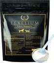 Liver Support Supplement for hunder og katter - Flott for detoxing og hjelper nyre, lever og hudfunksjon - Cat Liver Support - Melk Thistle + Lysine + Choline Bitartrate + Metionine – 200g