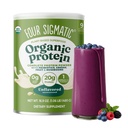 Fire Sigmatic Organic Plant-basert proteinpulver Unflavored Protein med Lions Mane, Chaga, Cordyceps og mer | Clean Vegansk Protein Økt for hjernefunksjon og immunstøtte | 16,9 oz