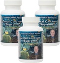 BOB'S BEST Coral Calcium Supreme I 100% ren marine Coral, 74 spormineraler, 1000 mg I 90 kapsler, pakke med 3